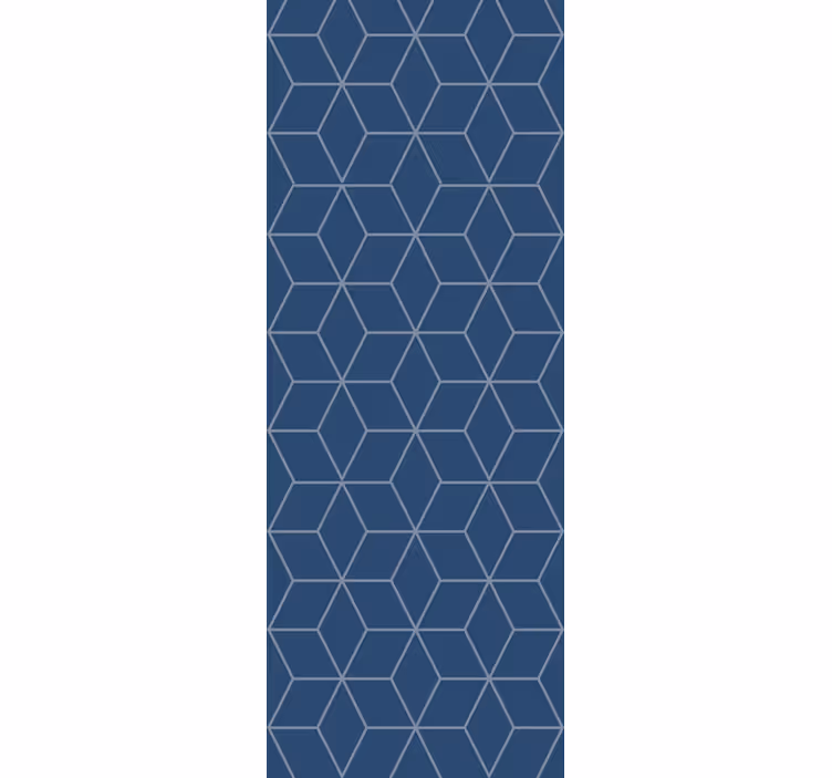 Papier peint formes géometriques motif hexagonal - TenStickers