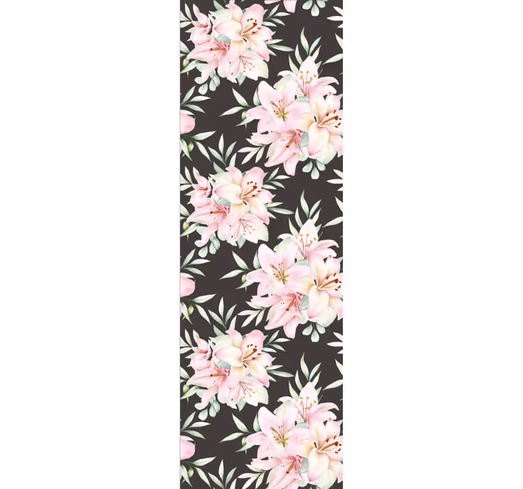 Papier peint chambre adulte composition florale luxuriante - TenStickers