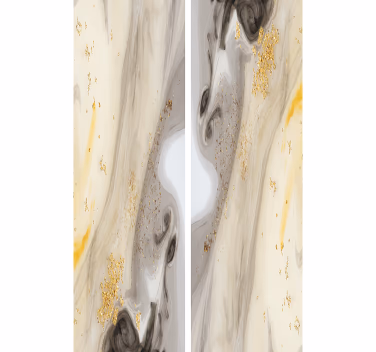 Papier peint effet marbre design gris élégant - TenStickers