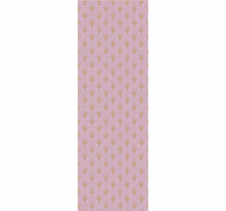 Papier peint salon éléments floraux stylisés - TenStickers