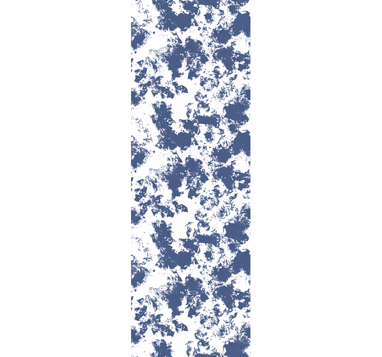 Papier peint motif motif abstrait bleu - TenStickers