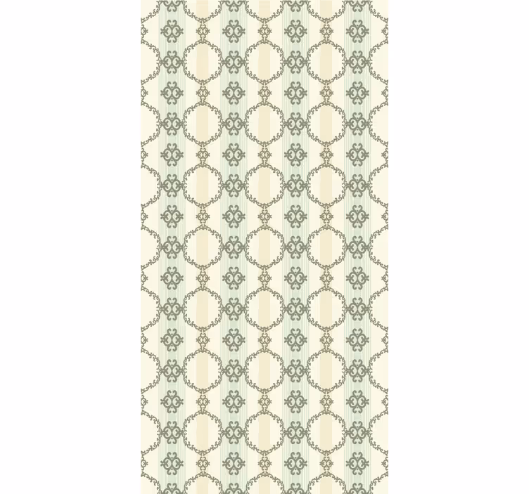 Papier peint carreaux de ciment motifs circulaires élégants - TenStickers