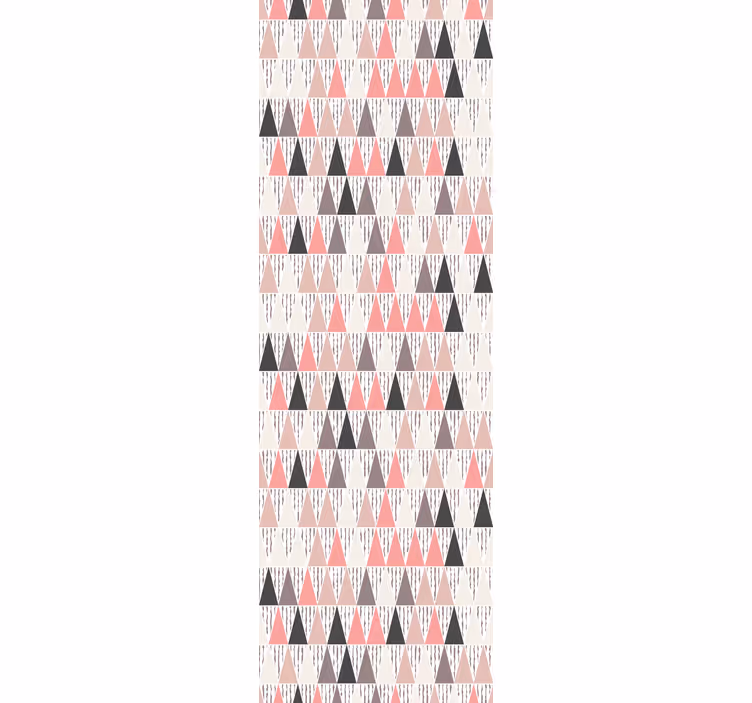 Papier peint Motif triangles en couleur - TenStickers