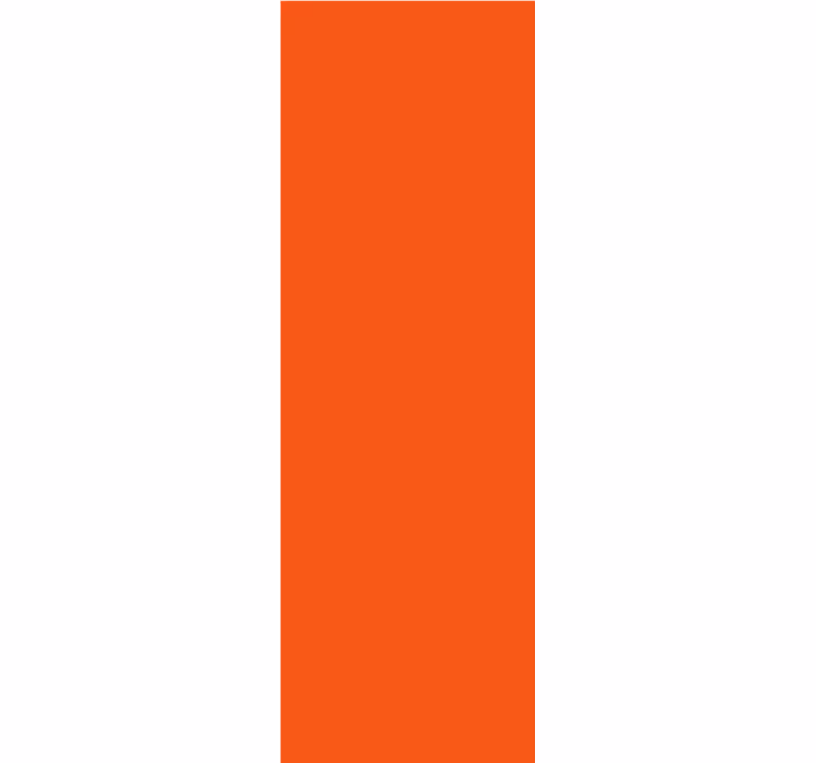 Papier peint tendance orange - TenStickers