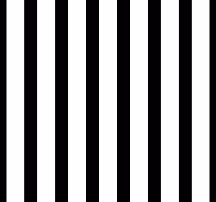 Papier peint lignes verticales noir et blanc - TenStickers