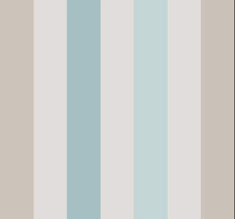 Tapisserie lignes verticales pastel beige bleu - TenStickers