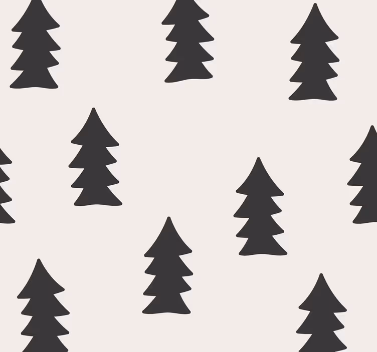 Papier peint nature Motif arbres - TenStickers
