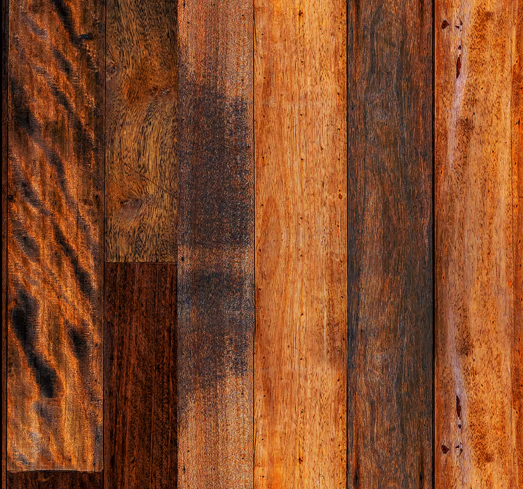Papier peint bois ancien imitation texture naturelle - TenStickers
