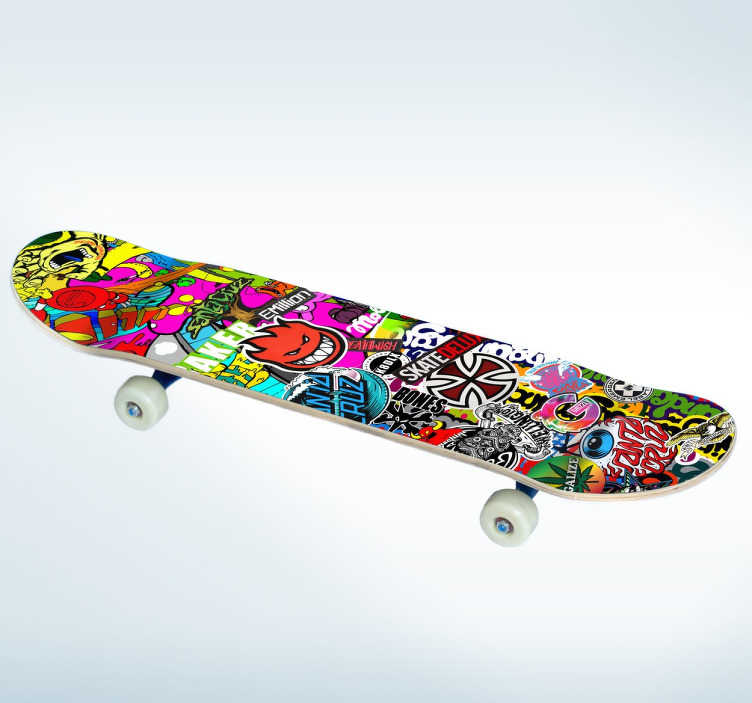 sticker skateboard texture 7397