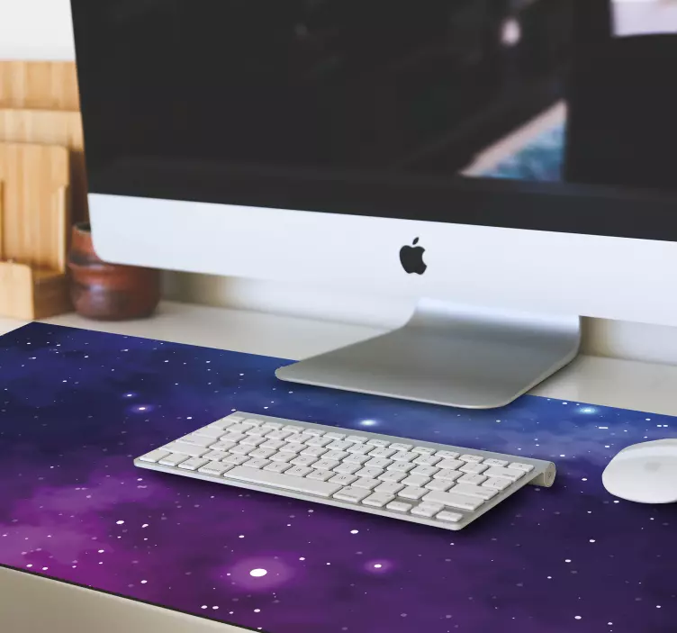 Tapis de souris gamer fond cosmique spatial - TenStickers