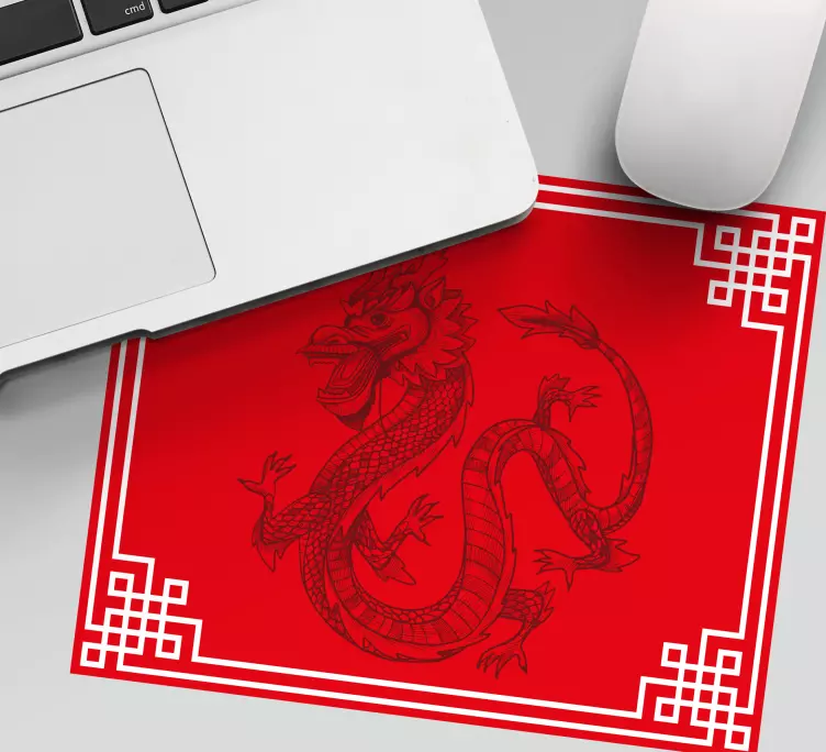 Tapis de souris gamer représentation artistique dragon - TenStickers