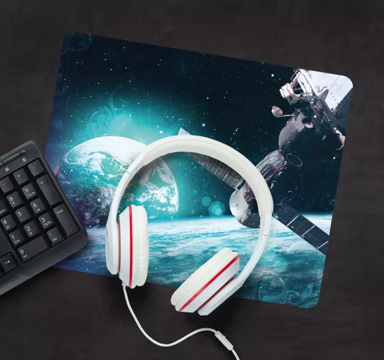 Tapis de souris gamer scène d'exploration spatiale - TenStickers