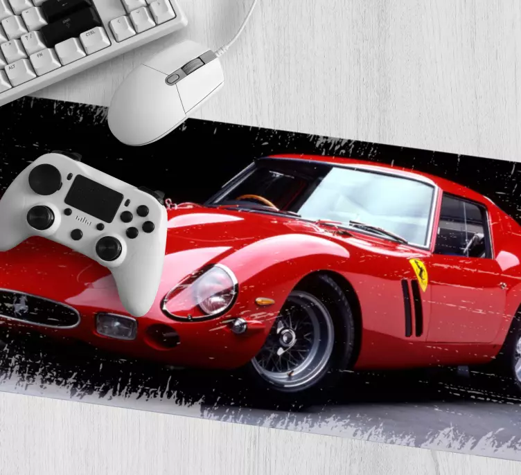 Tapis de souris gamer voiture de course classique - TenStickers