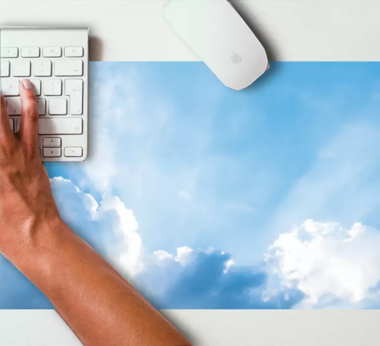 Tapis de souris motif ciel et nuages - TenStickers