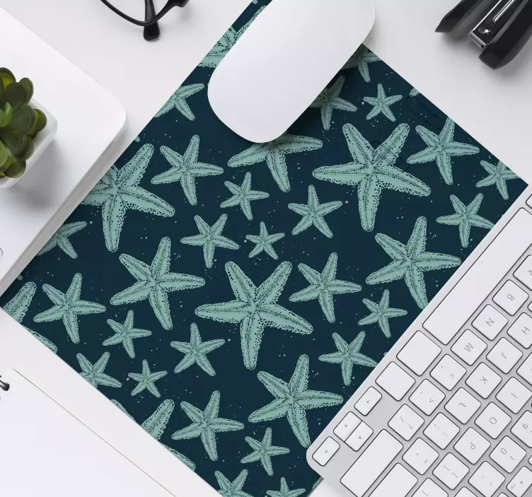 Tapis de souris motif étoile de mer océan - TenStickers
