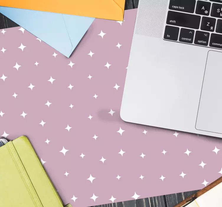 Tapis de souris motif étoiles scintillantes - TenStickers