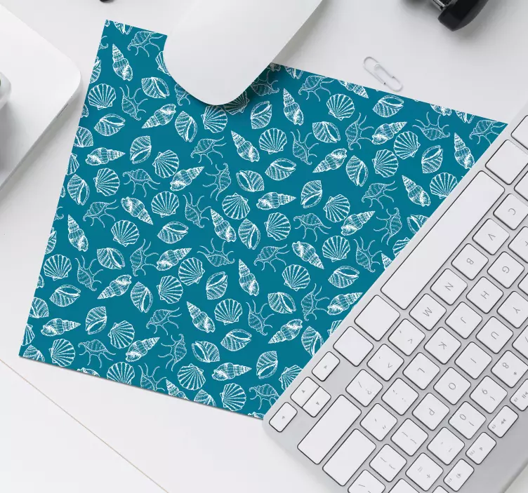 Tapis de souris motif feuillage marin - TenStickers