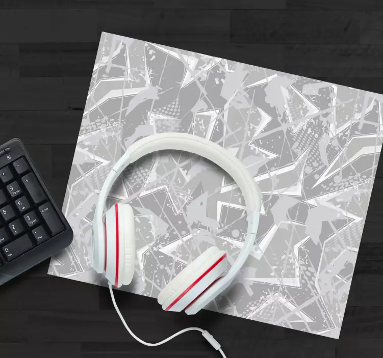 Tapis de souris motif figures géométriques abstraites - TenStickers