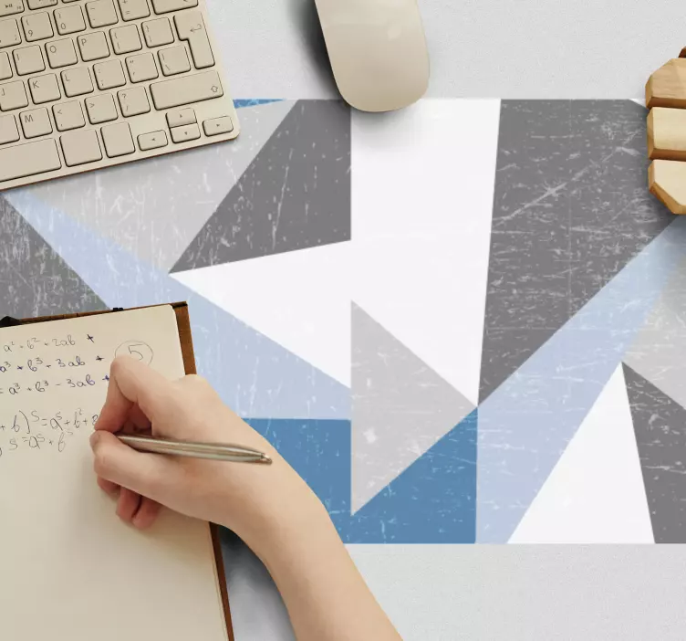 Tapis de souris motif formes colorées géométriques - TenStickers