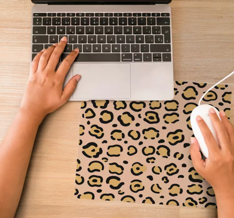 Tapis de souris motif léopard - TenStickers