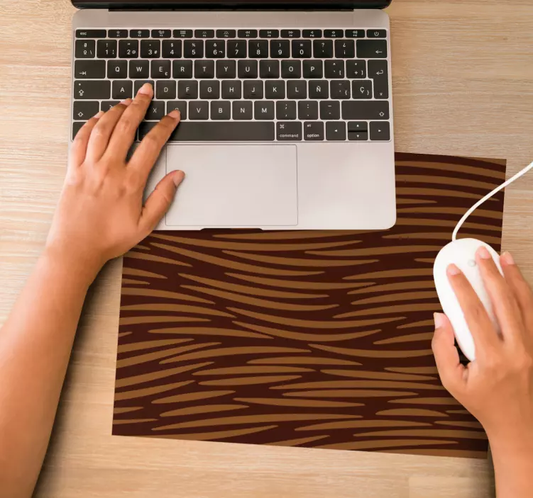 Tapis de souris motif lignes minimalistes élégantes - TenStickers