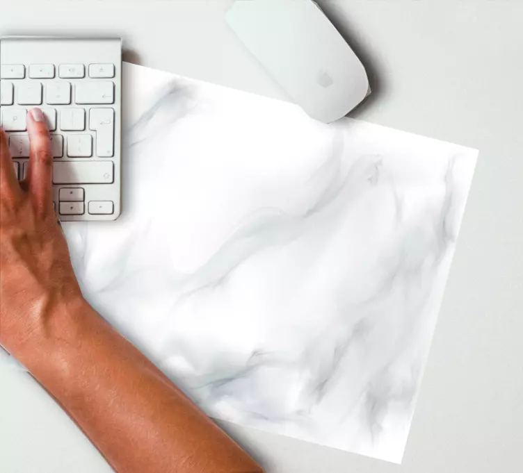 Tapis de souris motif marbre tourbillonnant élégant - TenStickers