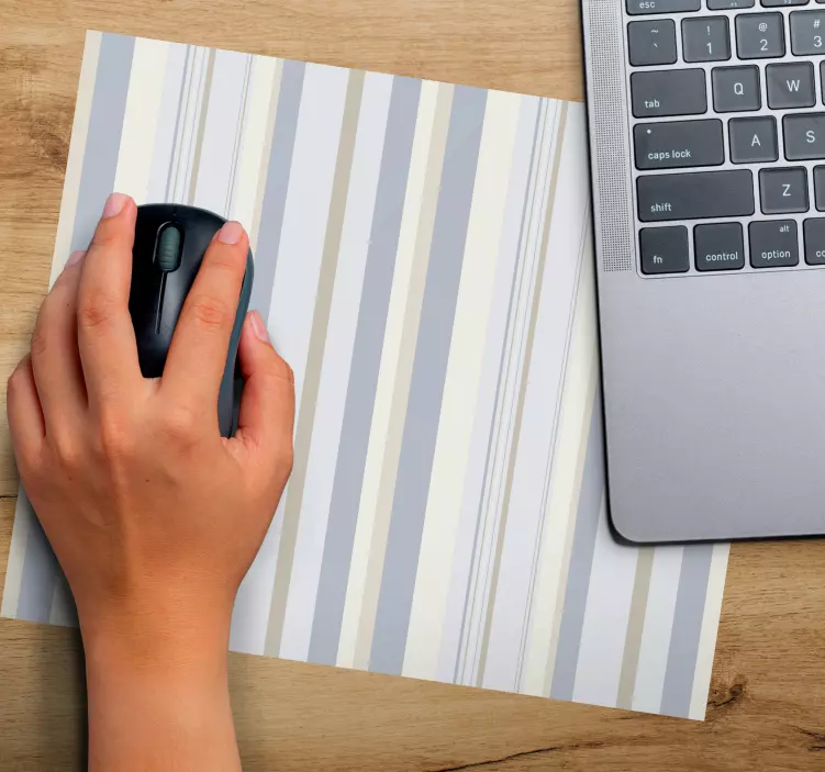 Tapis de souris motif style surface rayée - TenStickers