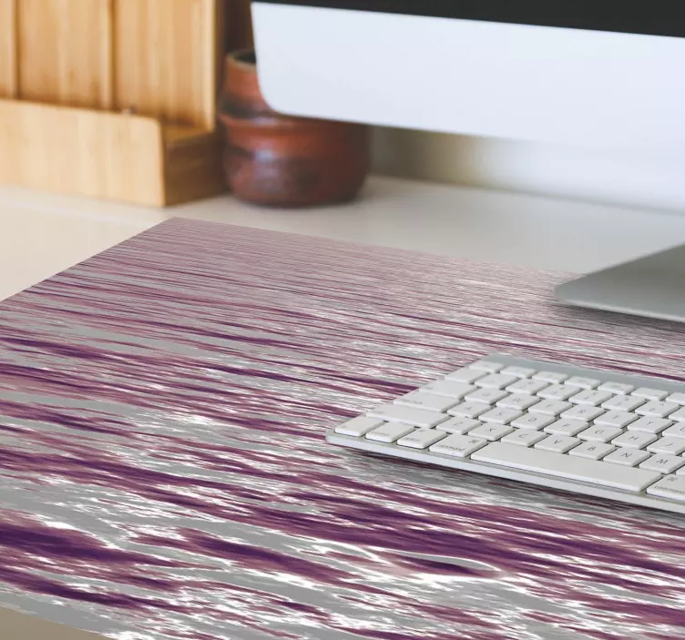 Tapis de souris motif surface ondulée violette - TenStickers
