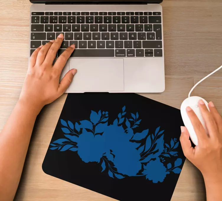 Tapis de souris original feuille botanique - TenStickers