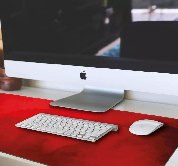 XXL Tapis de souris original Rouge - TenStickers