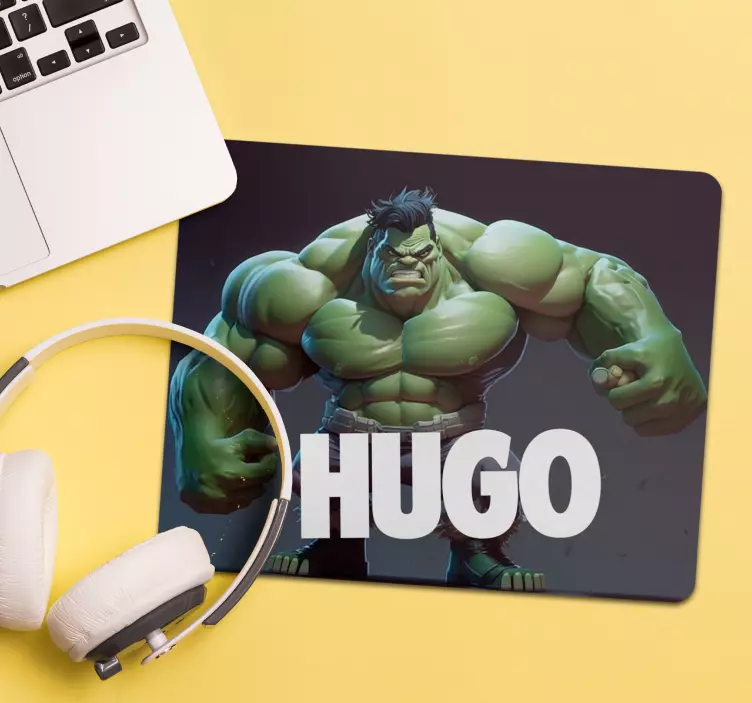 Tapis de souris superhéros personnalisable - TenStickers