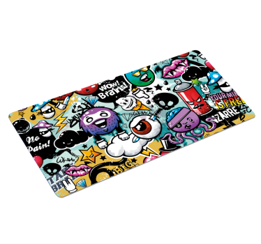 Tapis de souris design style graffiti - TenStickers