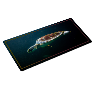 XXL tapis de souris style original Tortue nageant - TenStickers