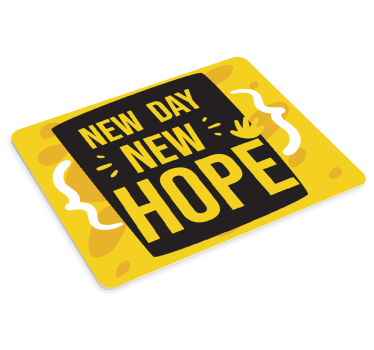Tapis de souris citation œuvre d'art inspirante - TenStickers