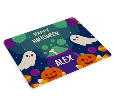 Tapis de souris halloween thématique de salutation - TenStickers