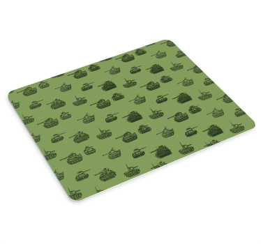 tapis de souris style original Chars de guerre - TenStickers