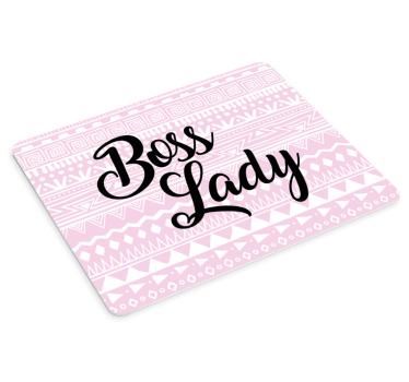 Tapis de souris citation femme inspirante - TenStickers