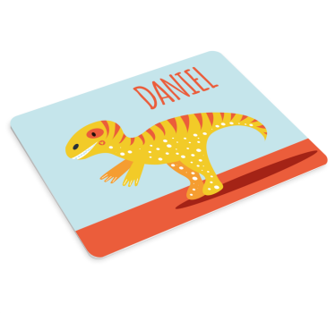 Tapis de souris original dinosaure coloré - TenStickers