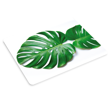 Tapis de souris original feuille de monstera Élégante - TenStickers