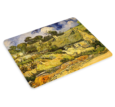 Tapis de souris original scène de cottage rural - TenStickers