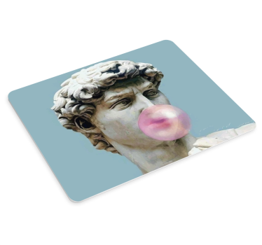 Tapis de souris original sculpture en marbre bouillonnante - TenStickers