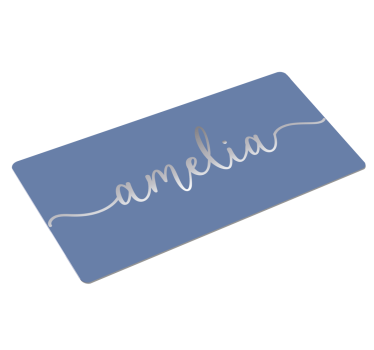 Tapis de souris nom motif minimaliste - TenStickers