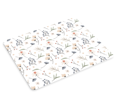 Tapis de souris style original sticker floral aquarelle - TenStickers