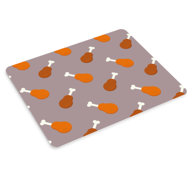Tapis de souris original pattes de poulet cartoon - TenStickers