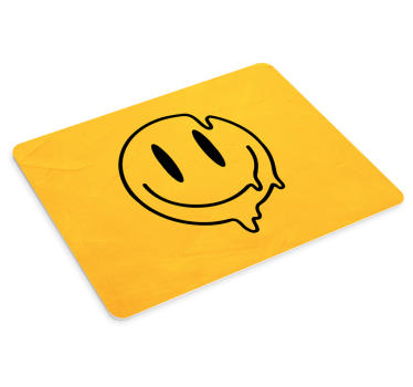 Tapis de souris style original Icône smiley liquide - TenStickers