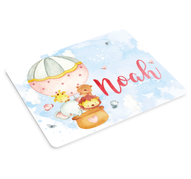 Tapis de souris aventure des ballons mignons - TenStickers