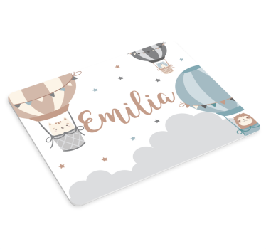 Tapis de souris montgolfières - TenStickers