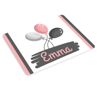 Tapis de souris arrangement de ballons colorés - TenStickers