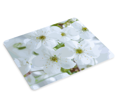 Tapis de souris original fleurs de cerisier en fleurs - TenStickers