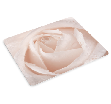 Tapis de souris original fleur délicate en gros plan - TenStickers